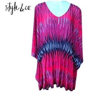 Style & Co Batwing Blouse EXCELLENT CONDITION